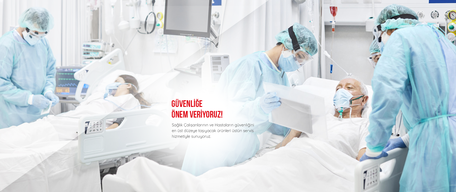 Güvenliğe önem veriyoruz